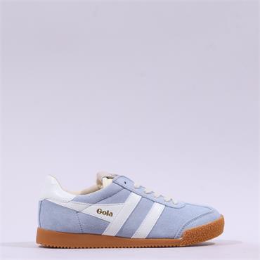 Gola Elan Retro T Toe Gumsole Trainer - Baby Blue